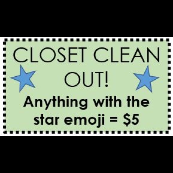 Add Anything with the ⭐️ to a bundle = $5. - Picture 1 of 1